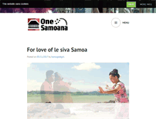 Tablet Screenshot of 1samoana.com